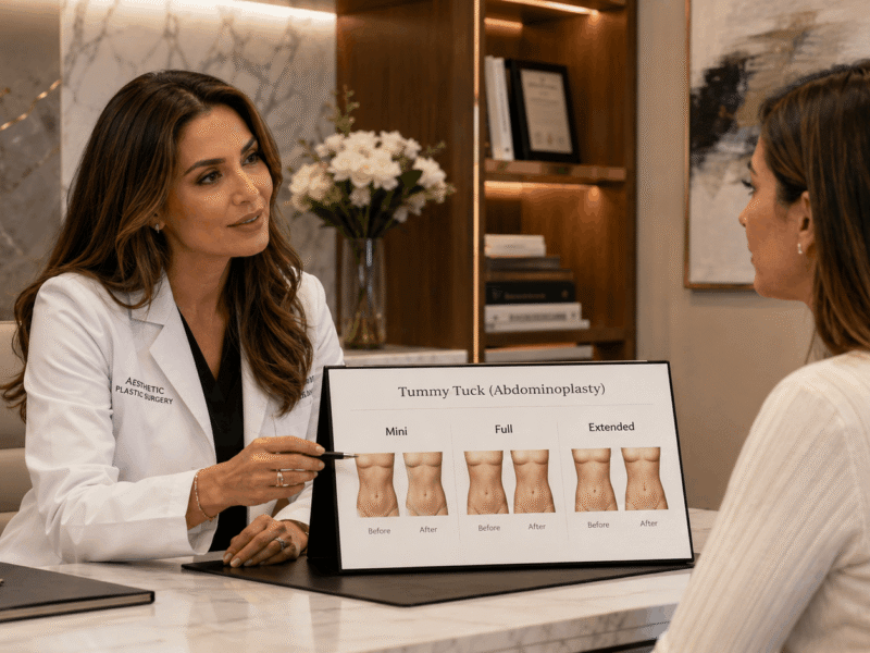 Abdominoplastia en Medellín: tipos, candidatas y recuperación · 2026